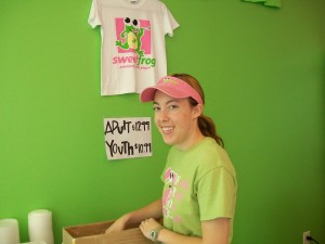 Bailie at Sweet Frog Yogurt