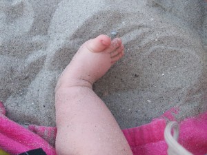 Foot in the Sand