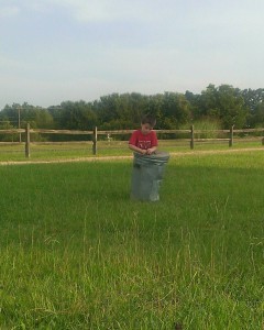 Jared is only 6, but one of his favorite things to do is recycle.