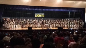 Fifth Grade Honors Chorus under the direction of Sally Albrecht.