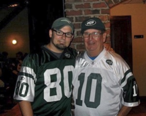 Mark Rockwell and his dad, James A. Rockwell.