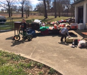 Appreciate all the excellent help at my yard sale.